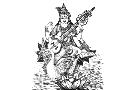 Bild von Saraswati